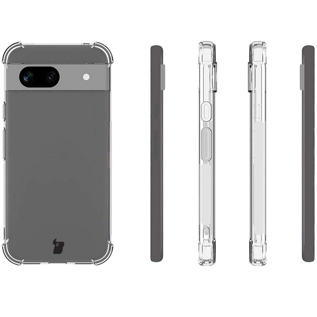 Kryt Bizon Case Salpa Pixel 8A clear