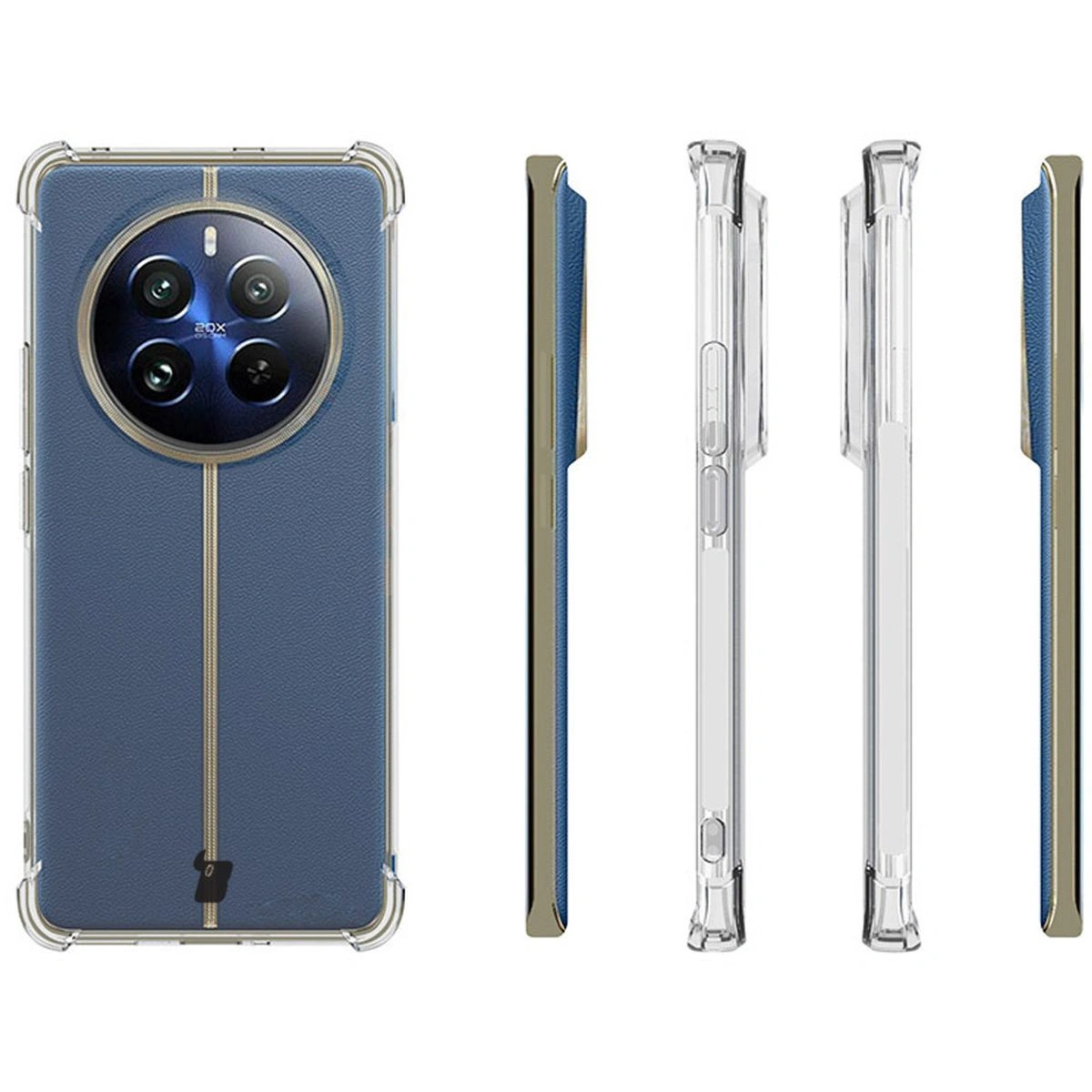 Kryt Bizon Case Salpa Realme 12 Pro/12 Pro+ clear