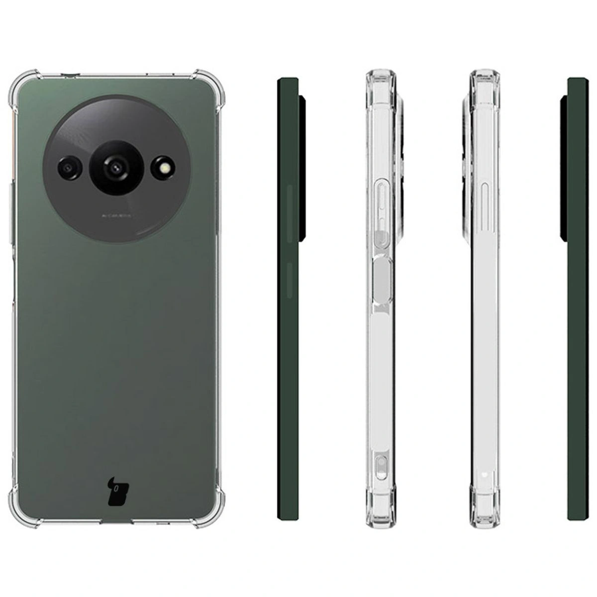 Kryt Bizon Case Salpa Xiaomi Redmi A3 4G clear