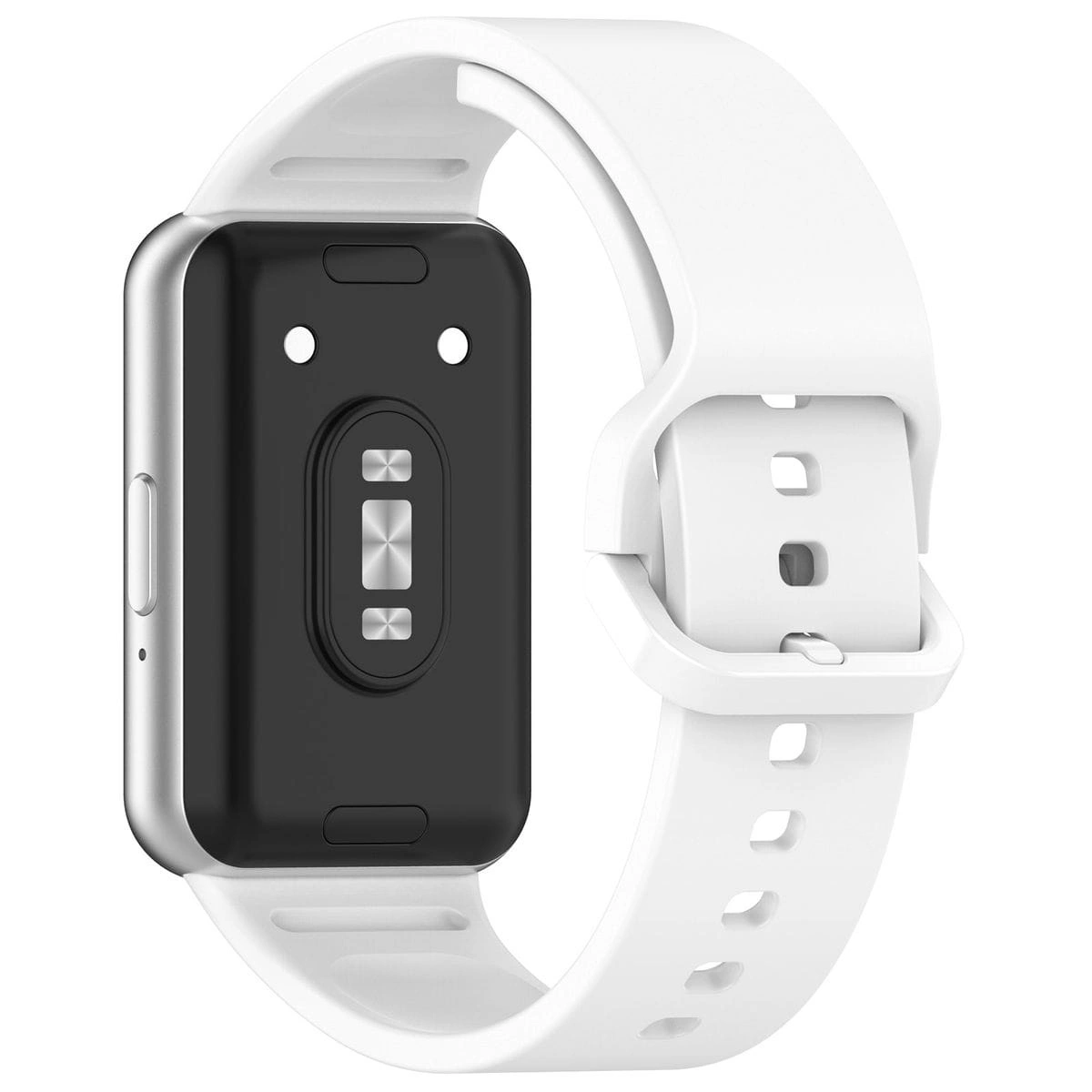Kryt Bizon Strap Watch Silicone Samsung Galaxy Fit 3 white