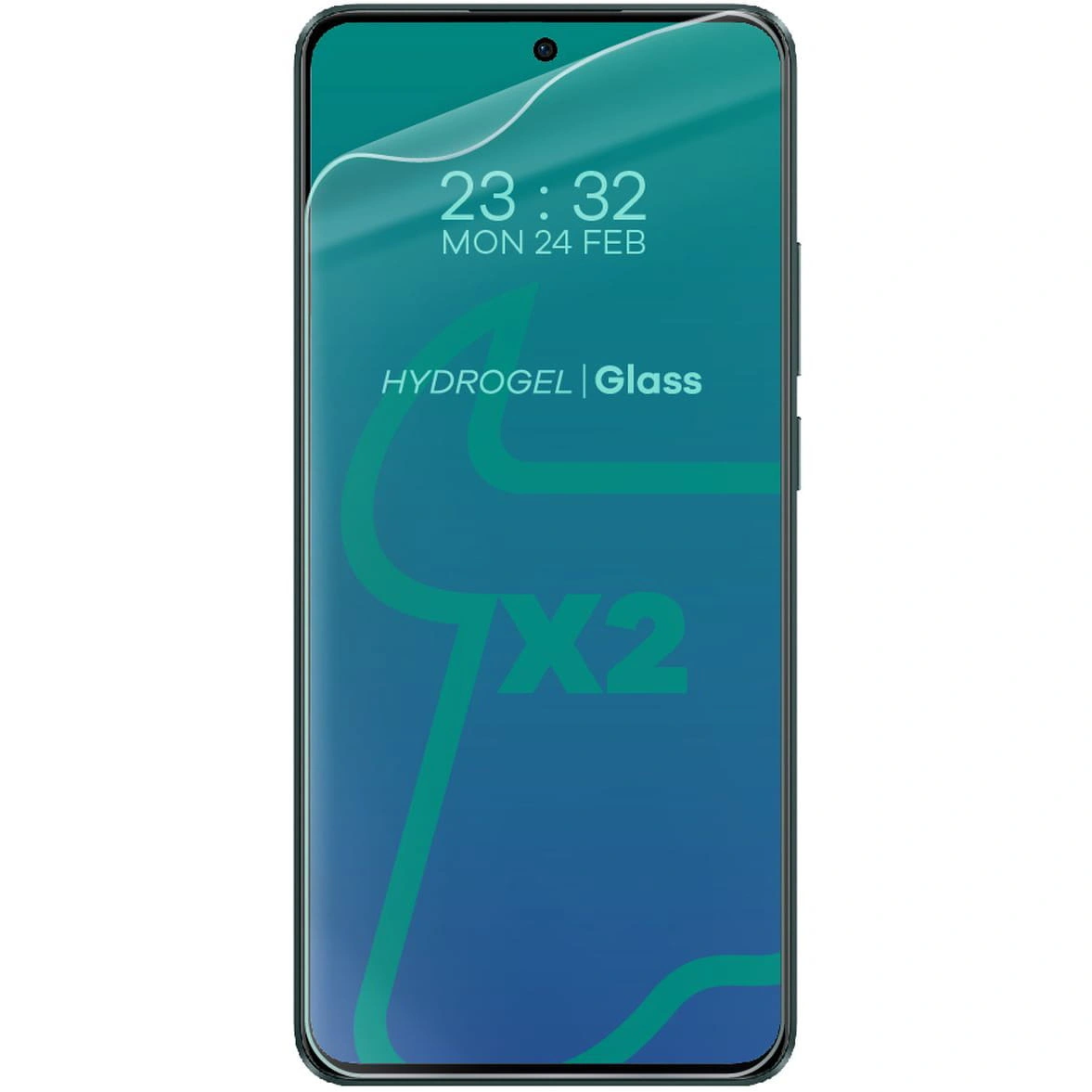 Ochranné sklo Bizon Glass Hydrogel Front Oppo Reno11 F 5G [2 PACK]