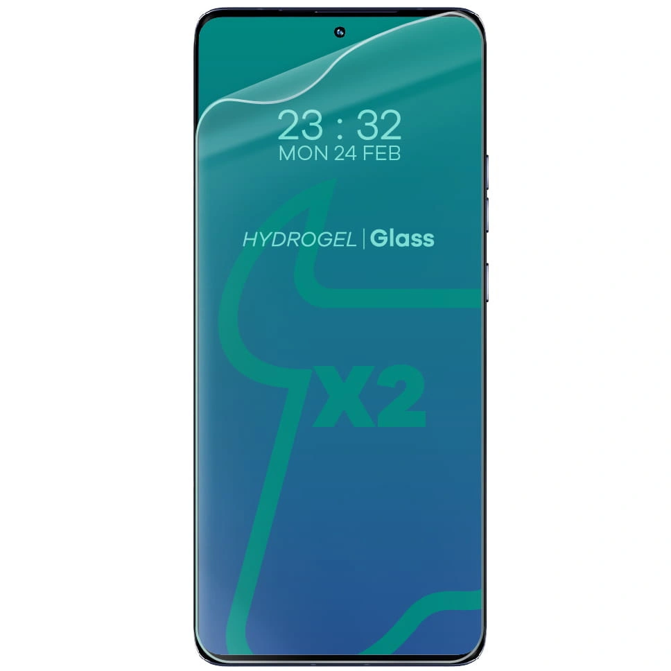 Ochranné sklo Bizon Glass Hydrogel Front Motorola Edge 50 Pro / Fusion / Ultra [2 PACK]