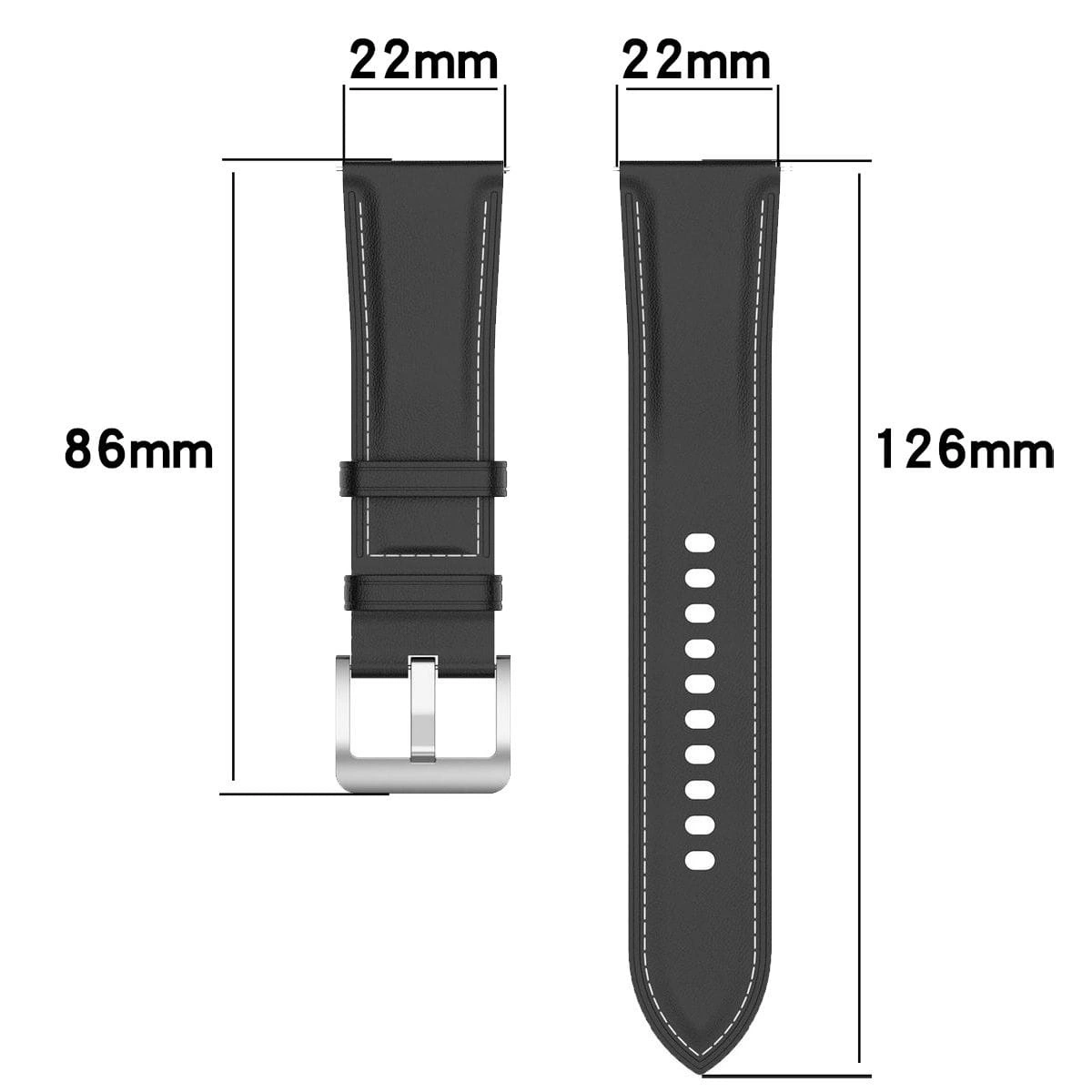 Kryt Bizon Strap Watch Casual 22 mm black