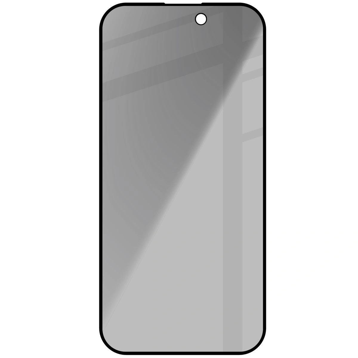 Ochranné sklo Bizon Glass Edge Shadow Apple iPhone 14 Pro tinted with a black frame