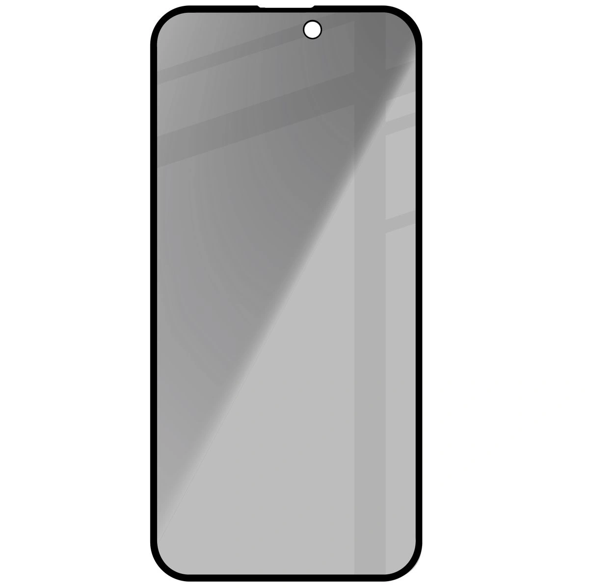 Ochranné sklo Bizon Glass Edge Shadow Apple iPhone 15 Plus tinted with a black frame