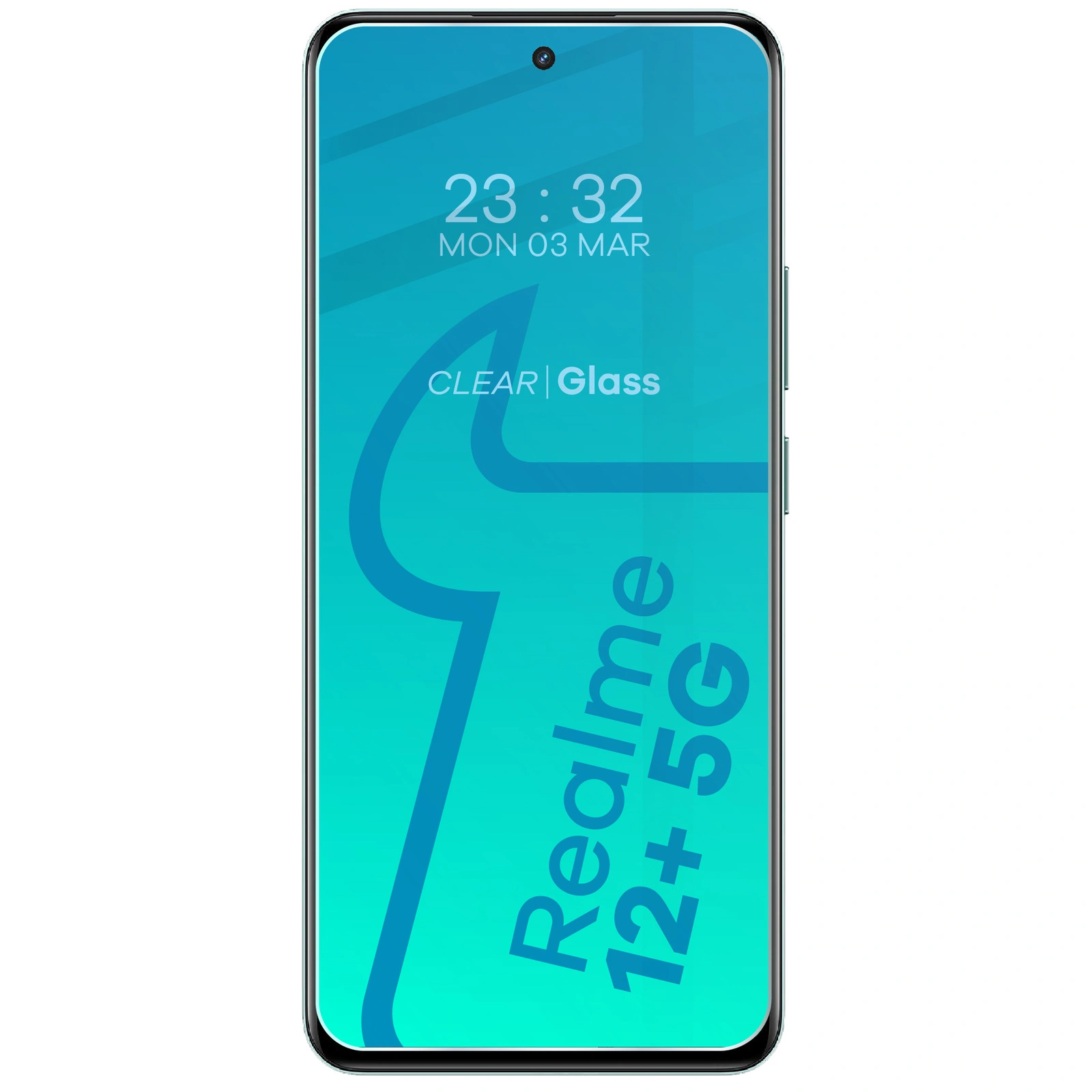 Ochranné sklo Bizon Glass Clear 2 Realme 12+ 5G