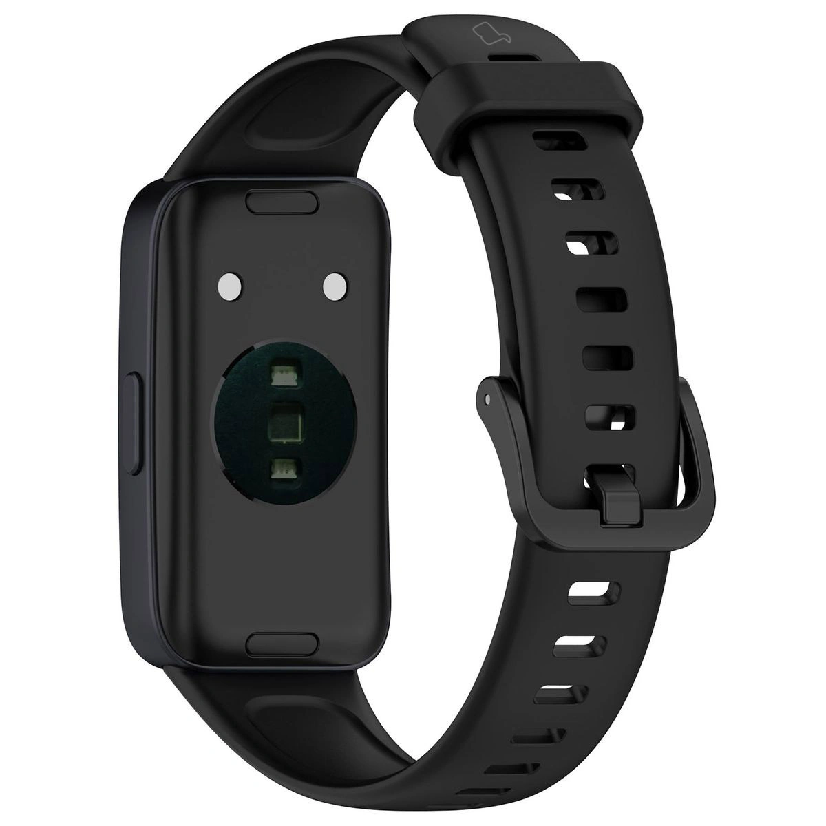 Kryt Bizon Strap Watch Silicone Huawei Band 9 / Band 8 black