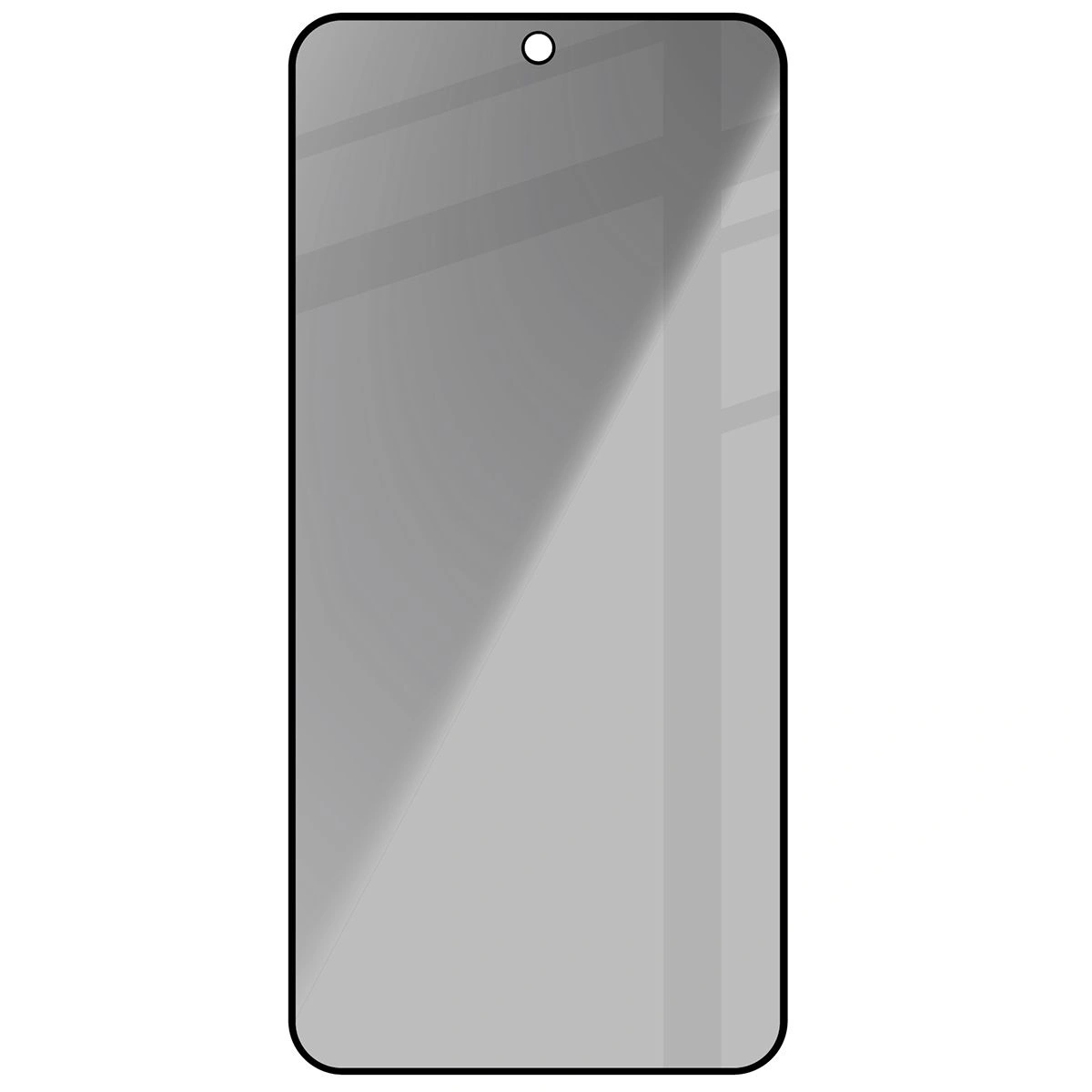 Ochranné sklo Bizon Glass Edge Shadow Samsung Galaxy S23 tinted with a black frame