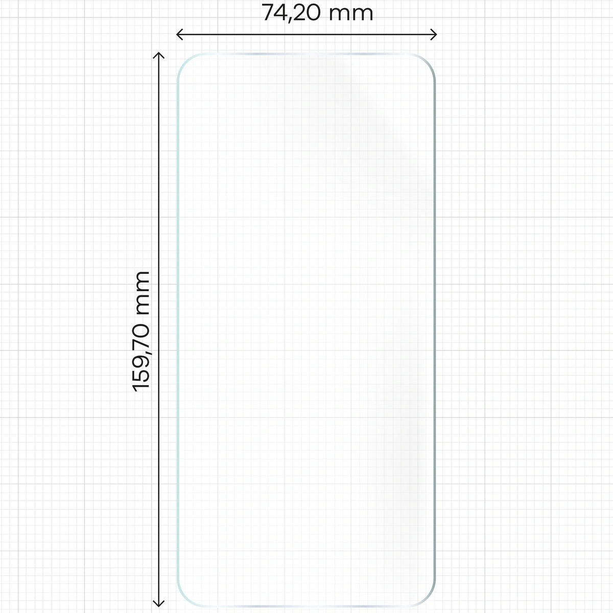 Ochranné sklo Bizon Glass Hydrogel Front Tecno Spark 20 Pro+ [2 PACK]