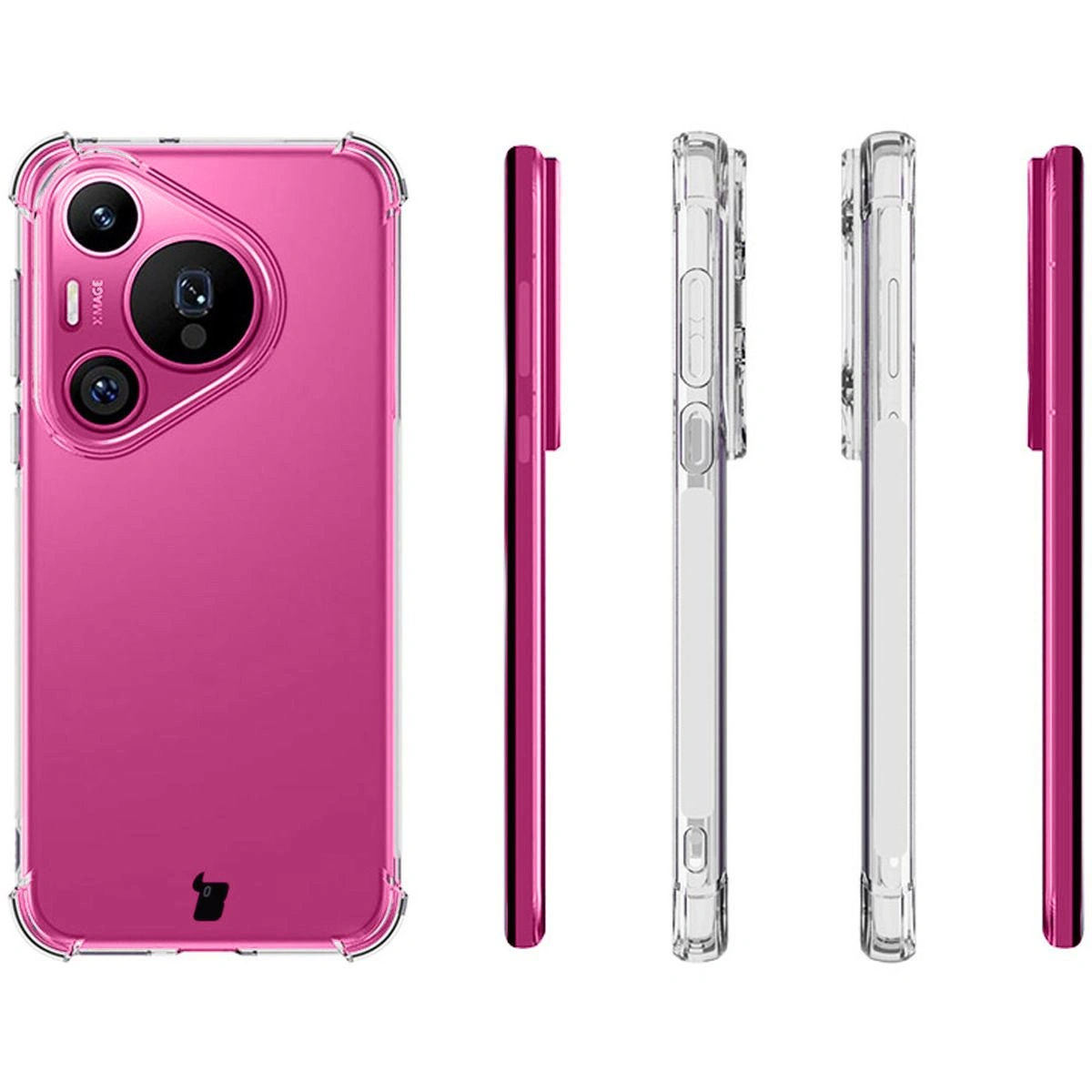 Kryt Bizon Case Salpa Huawei Pura 70 Pro / Pro+ clear