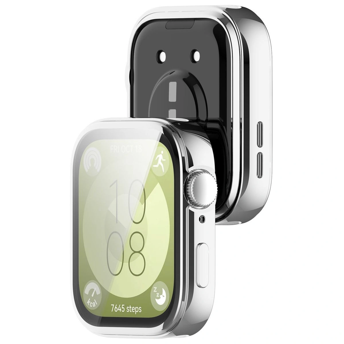 Kryt Bizon Case Watch Felipe Huawei Watch Fit 3 silver