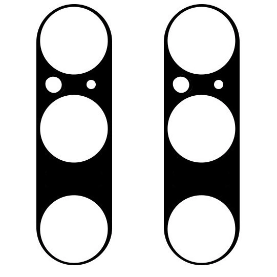 Ochranné sklo Bizon Glass Lens Sony Xperia 1 VI [2 PACK]