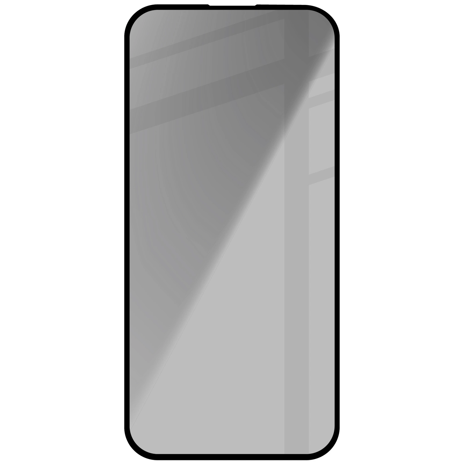 Ochranné sklo Bizon Glass Edge Shadow Apple iPhone 16/15 tinted with a black frame