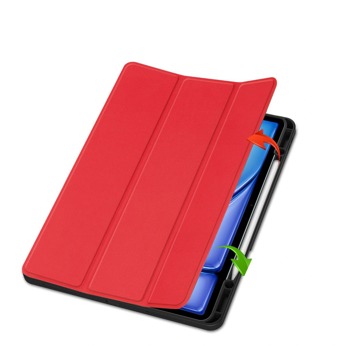 Kryt Bizon Case Tab Lizard Apple iPad Air 13" 2024 red