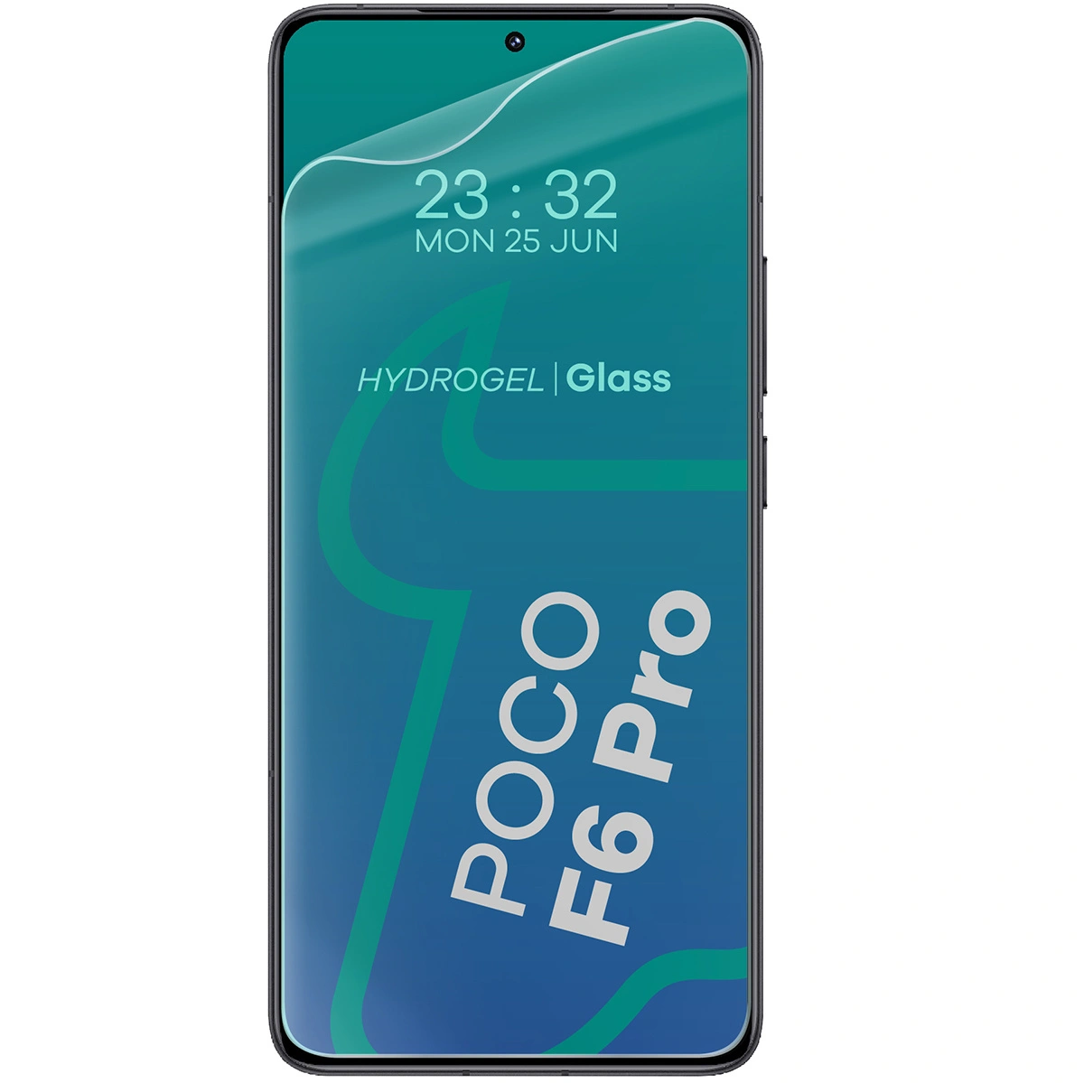 Ochranné sklo Bizon Glass Hydrogel Front Xiaomi Poco F6 Pro [2 PACK]