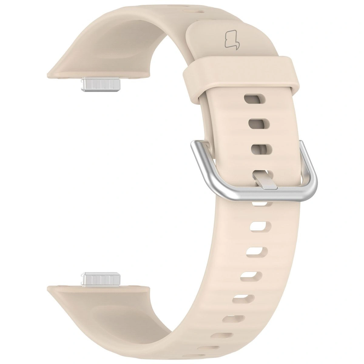 Kryt Bizon Strap Watch Silicone Pro Huawei Watch Fit 3 beige