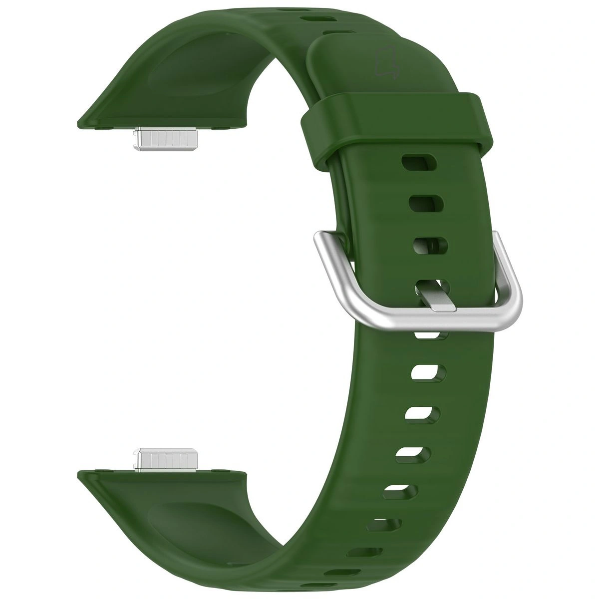 Kryt Bizon Strap Watch Silicone Pro Huawei Watch Fit 3 dark green