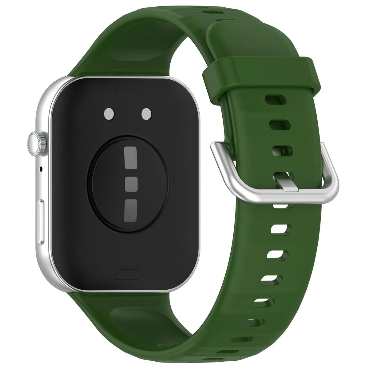 Kryt Bizon Strap Watch Silicone Pro Huawei Watch Fit 3 dark green