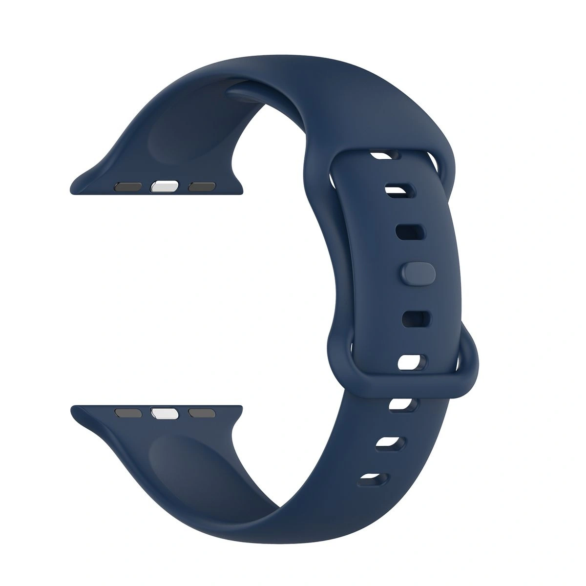 Bizon Strap Watch Silicone Apple Watch 44/45/46/49 mm navy blue