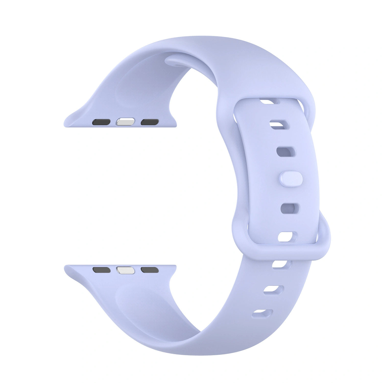 Bizon Strap Watch Silicone Apple Watch 38/40/41/42 mm light purple