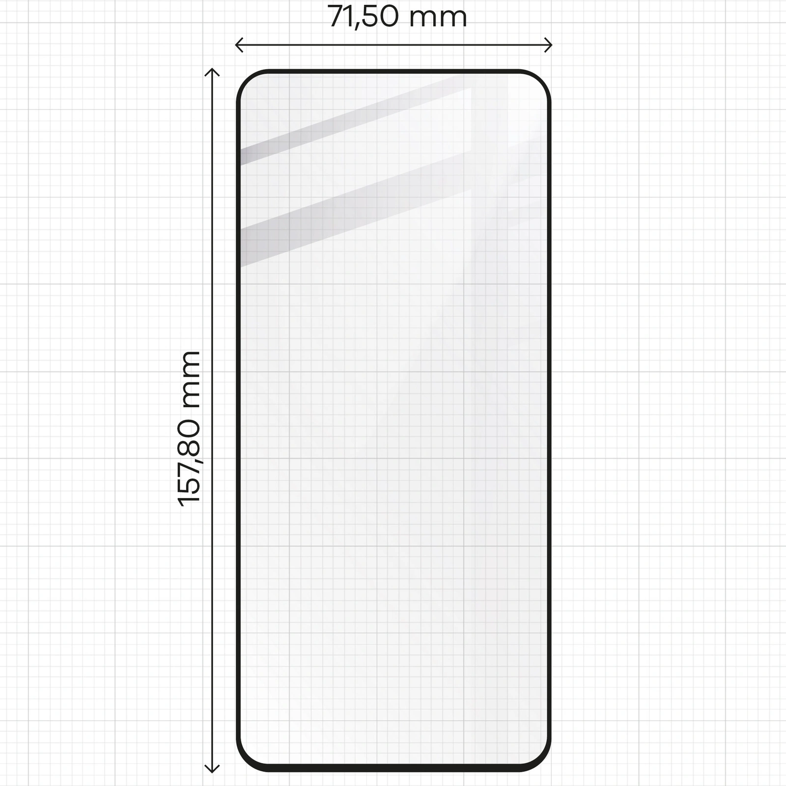 Ochranné sklo Bizon Glass Edge 2 OnePlus Nord CE4 Lite 5G black