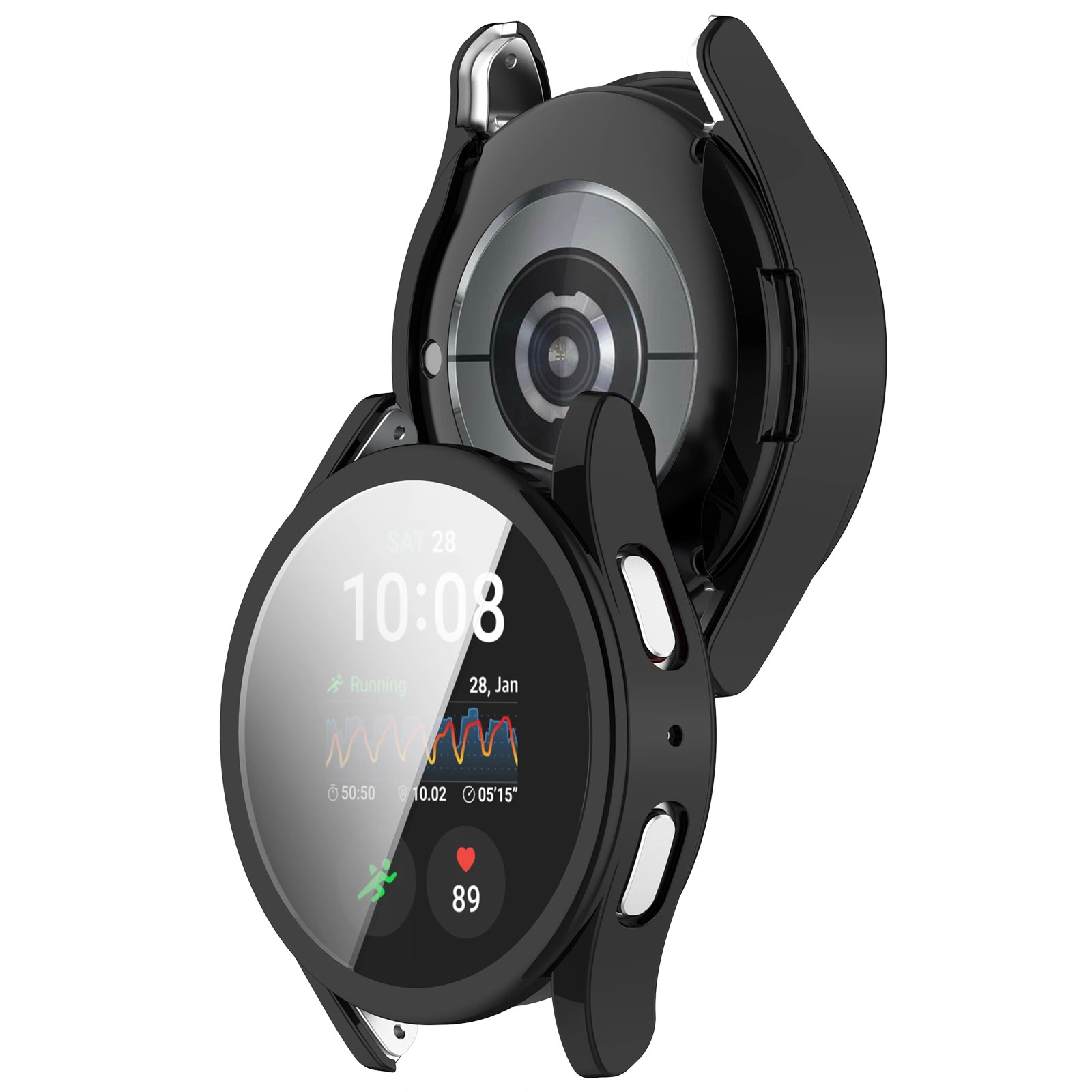 Kryt Bizon Case Watch Felipe Samsung Galaxy Watch 7 40 mm black