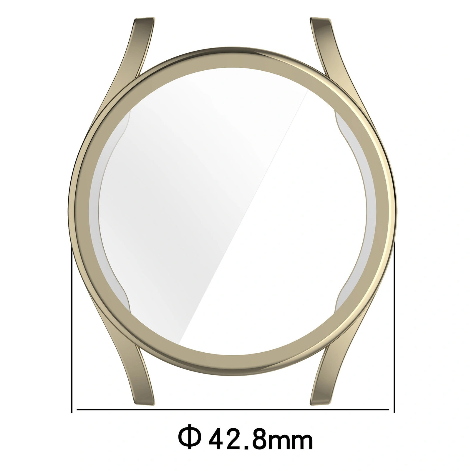 Kryt Bizon Case Watch Felipe Samsung Galaxy Watch 7 40 mm gold