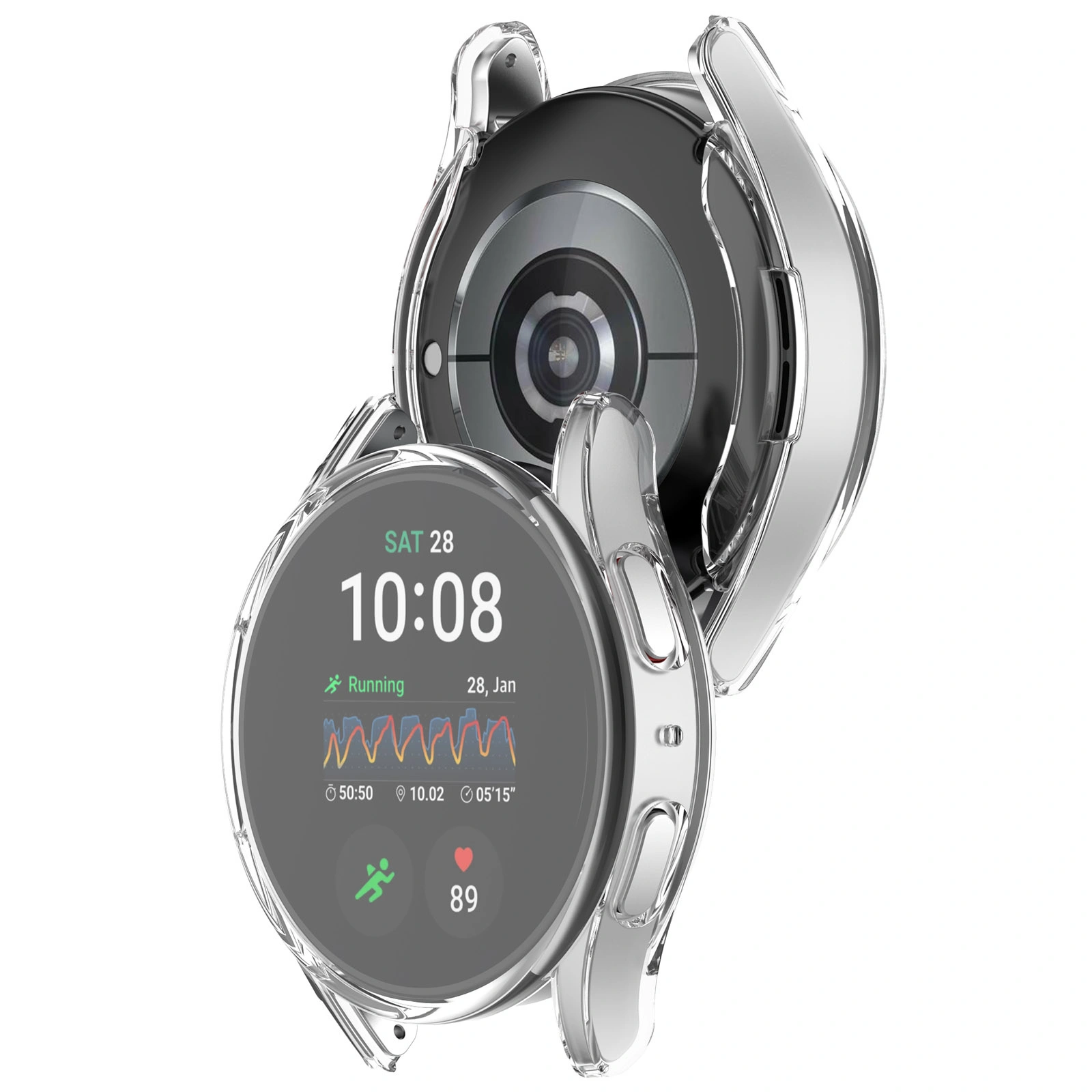 Kryt Bizon Case Watch Felipe Samsung Galaxy Watch 7 44 mm clear