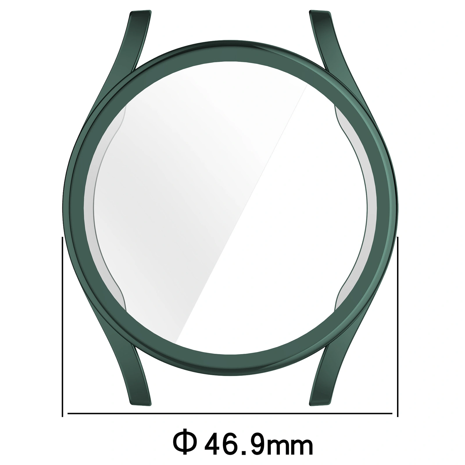 Kryt Bizon Case Watch Felipe Samsung Galaxy Watch 7 44 mm green