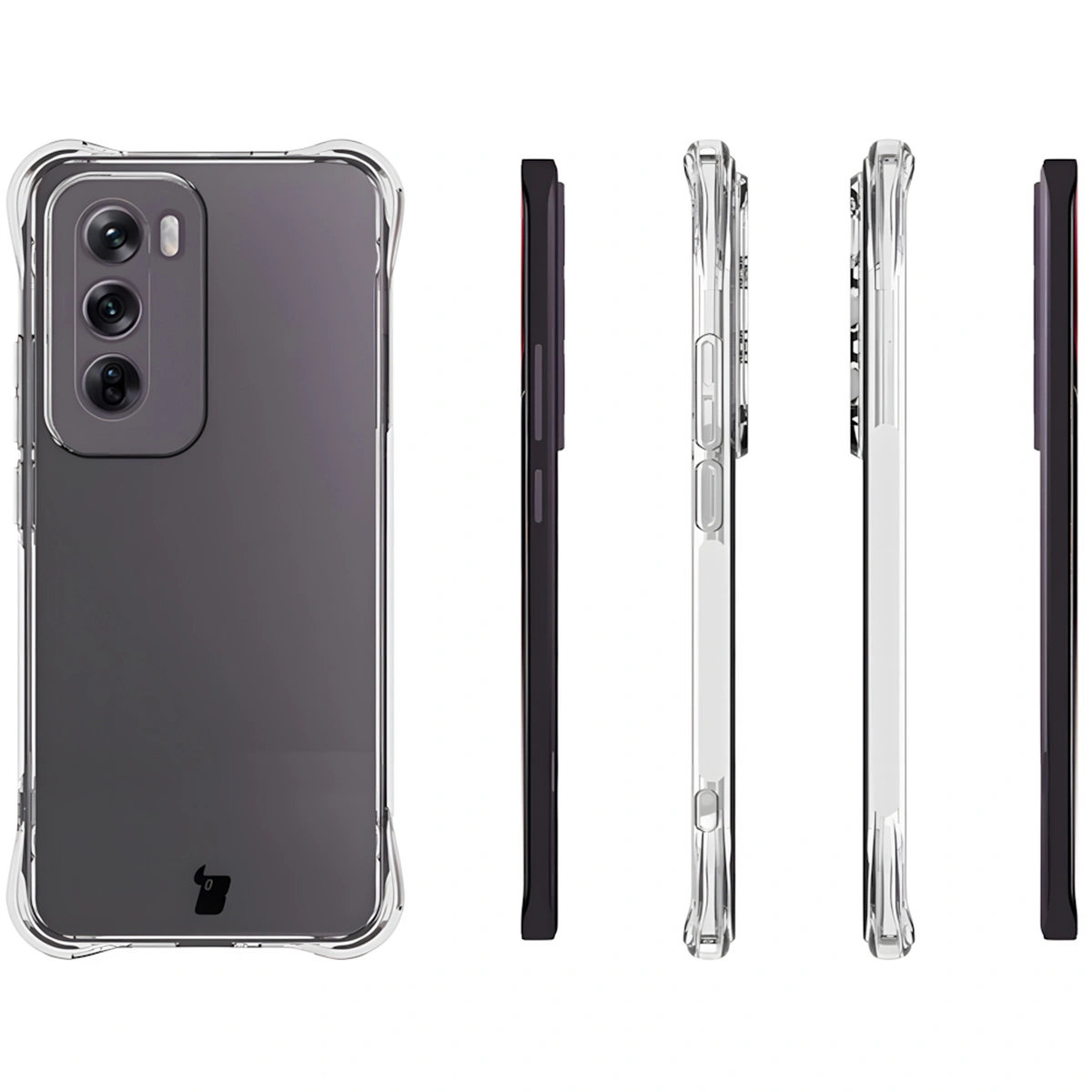 Kryt Bizon Case Salpa Oppo Reno 12 clear