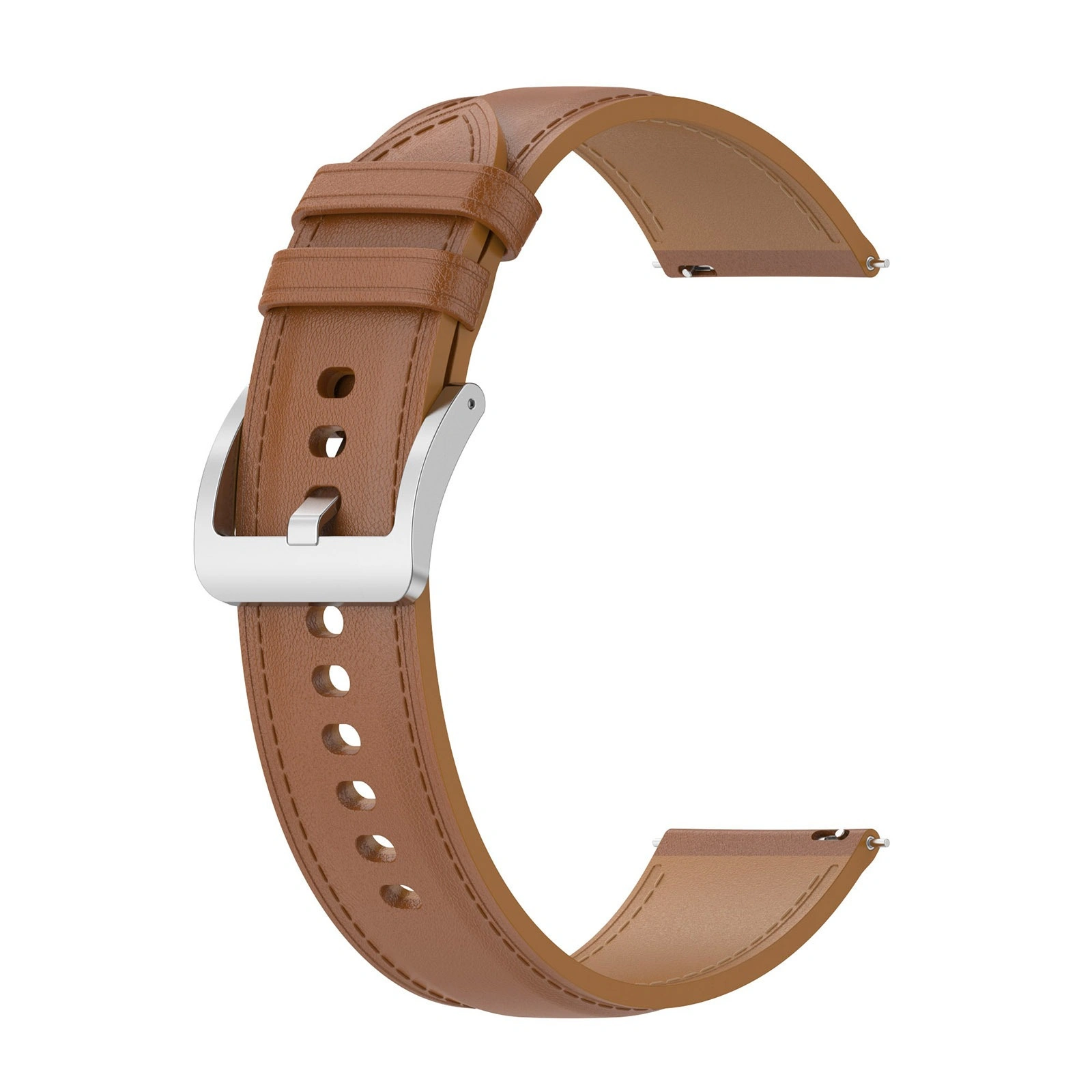 Kryt Bizon Strap Watch Casual Samsung Galaxy Watch FE/7/6/6 Classic/5/5Pro/4/4 Classic light brown