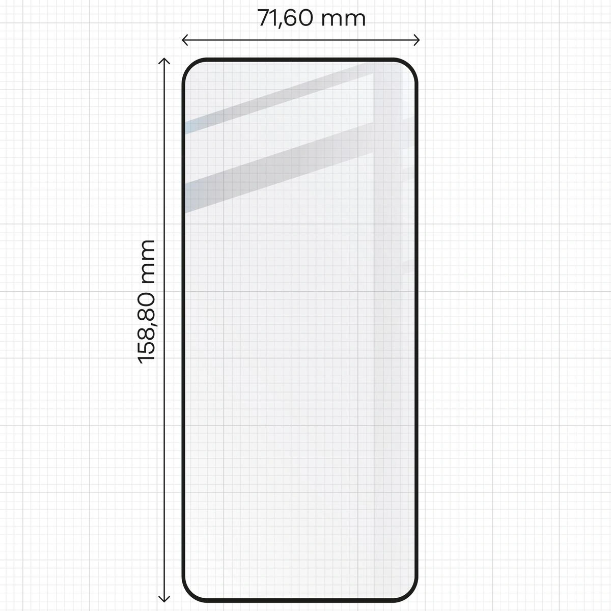 Ochranné sklo Bizon Glass Edge 2 OnePlus Nord 4 black