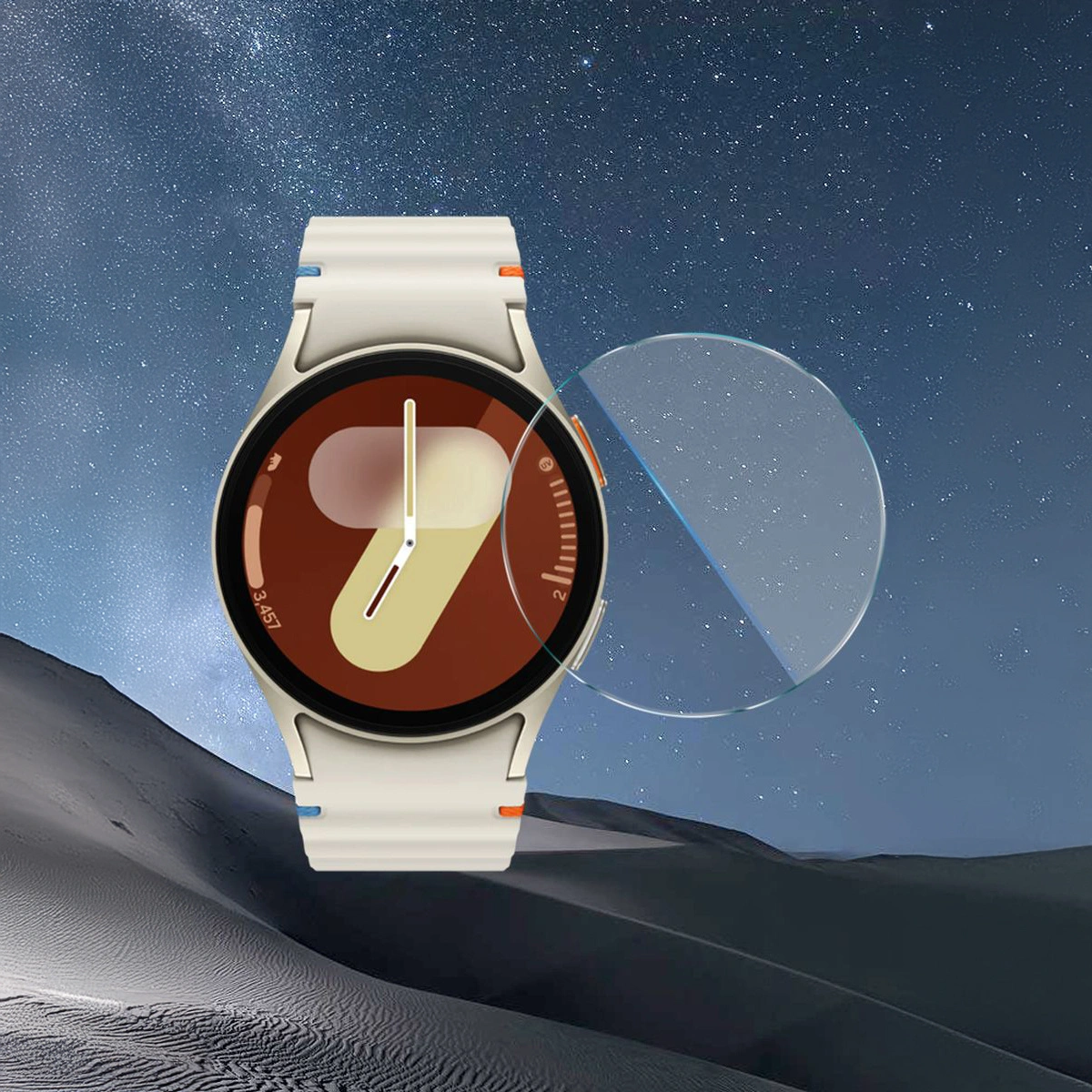 Ochranné sklo Bizon Glass Watch Clear Samsung Galaxy Watch 7 40 mm