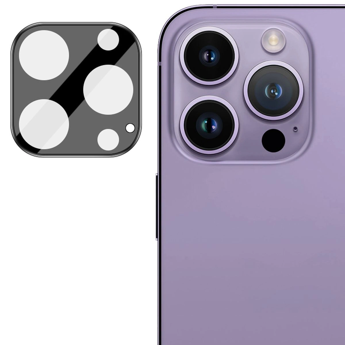 Ochranné sklo Bizon Glass Lens Apple iPhone 16 Pro / 16 Pro Max [2 PACK]