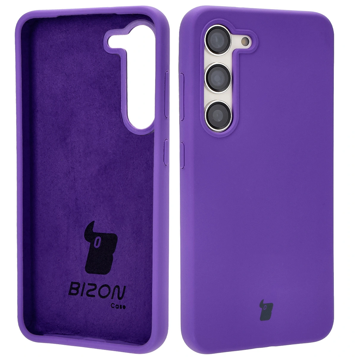 Kryt Bizon Soft Case Samsung Galaxy S23 purple