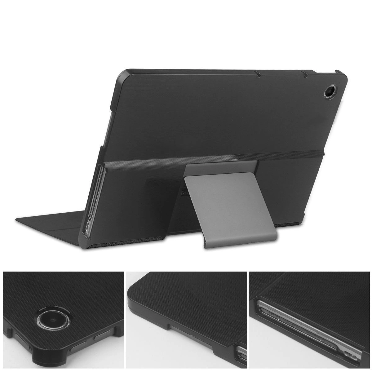 Kryt Bizon Case Tab Croc Lenovo Tab Plus 11.5" 2024 black
