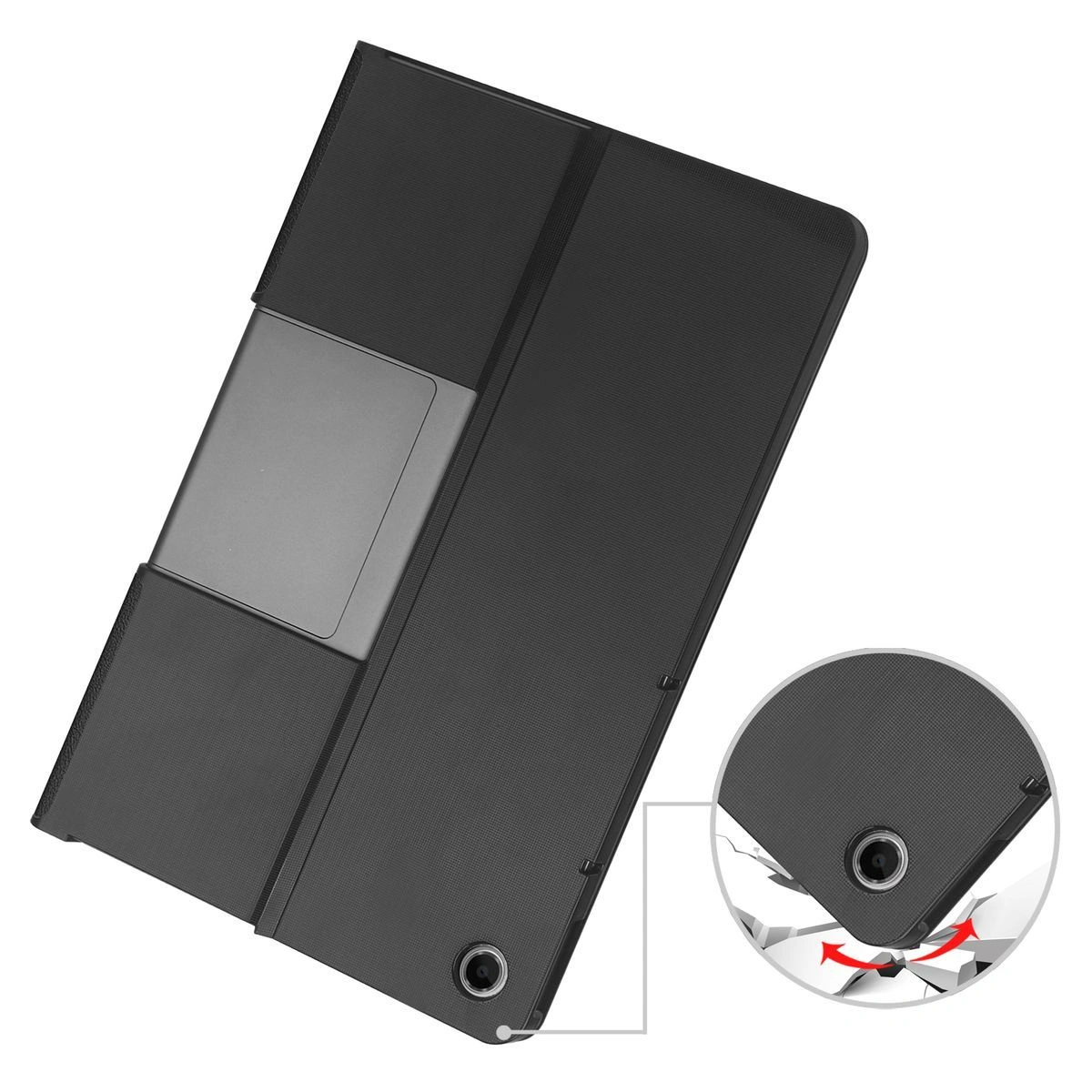 Kryt Bizon Case Tab Croc Lenovo Tab Plus 11.5" 2024 black