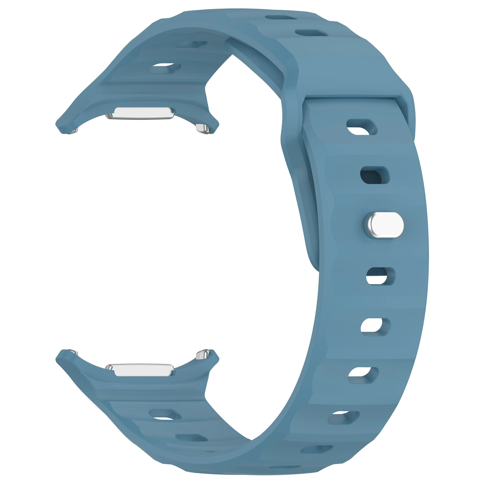 Kryt Bizon Strap Watch Silicone Samsung Galaxy Watch Ultra 47 mm blue