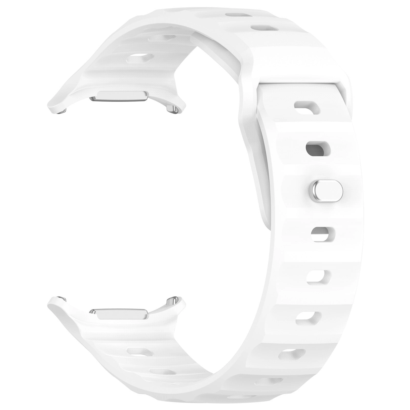 Kryt Bizon Strap Watch Silicone Samsung Galaxy Watch Ultra 47 mm white