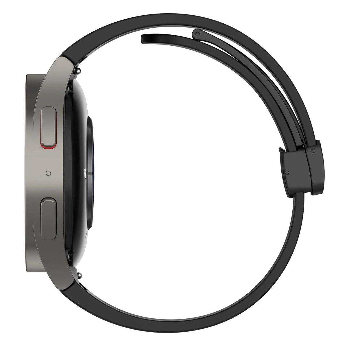 Kryt Bizon Strap Watch Silicone Samsung Galaxy Watch FE/7/6/6 Classic/5/5 Pro/4/4 Classic black