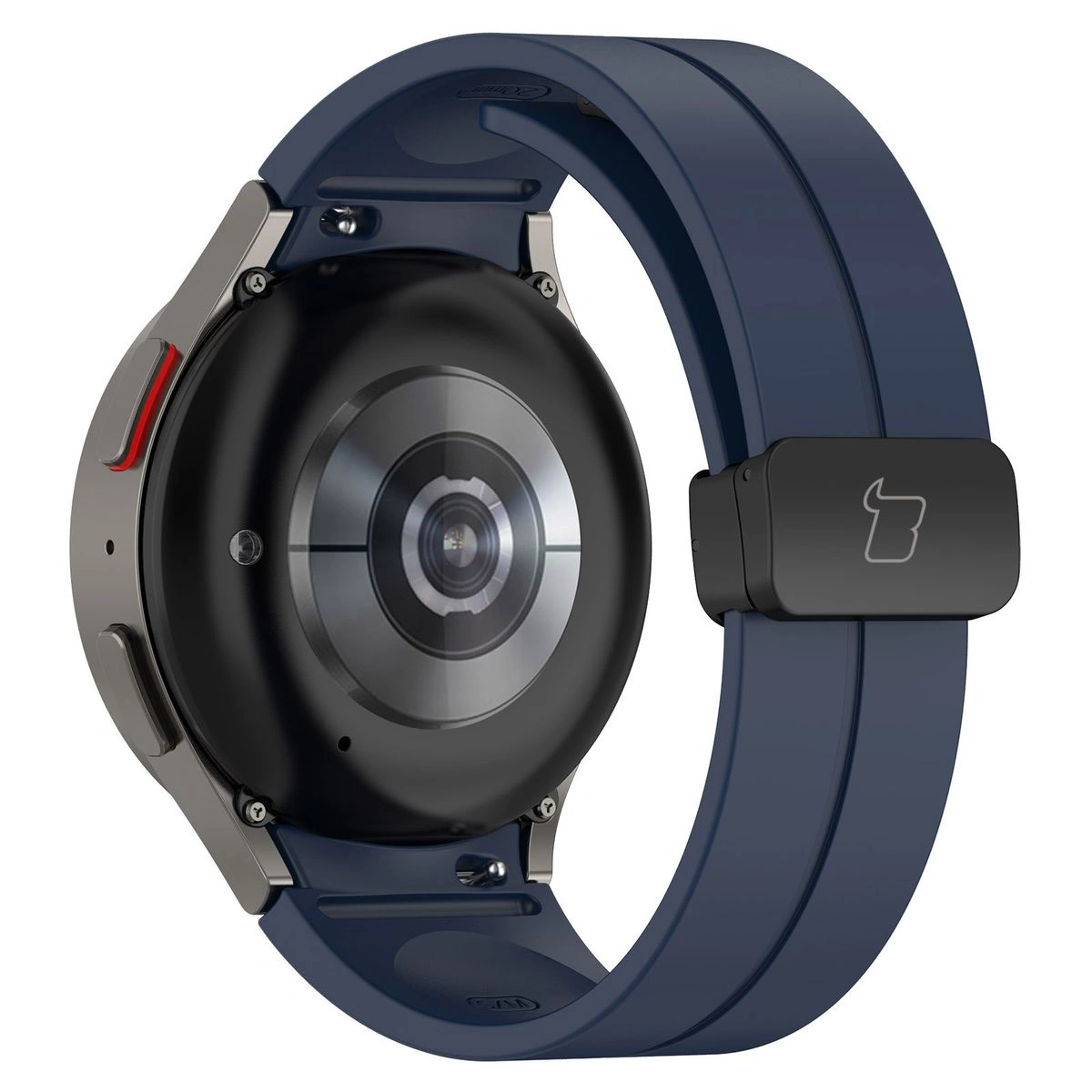 Kryt Bizon Strap Watch Silicone Samsung Galaxy Watch FE/7/6/6 Classic/5/5 Pro/4/4 Classic navy blue
