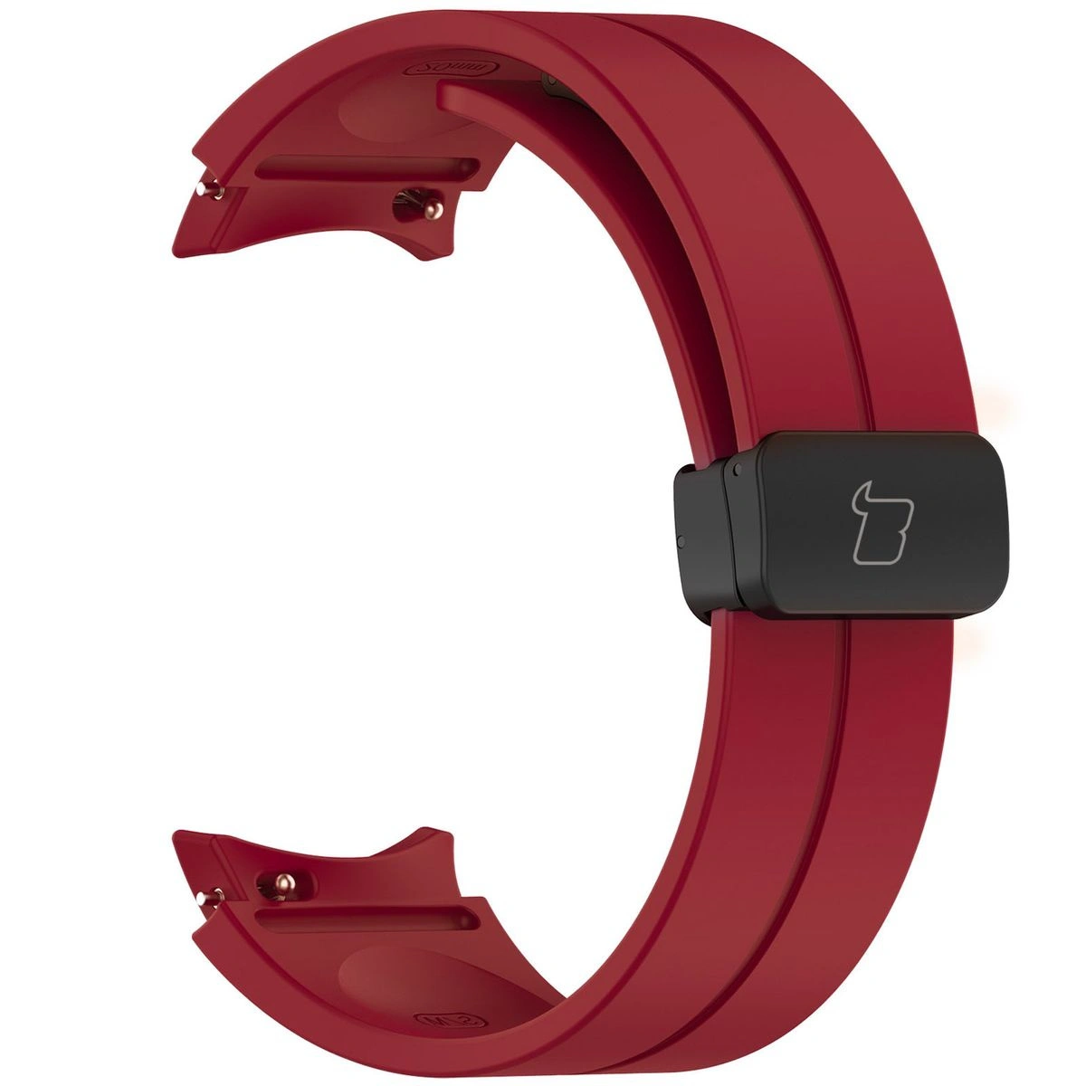 Kryt Bizon Strap Watch Silicone Samsung Galaxy Watch FE/7/6/6 Classic/5/5 Pro/4/4 Classic burgundy
