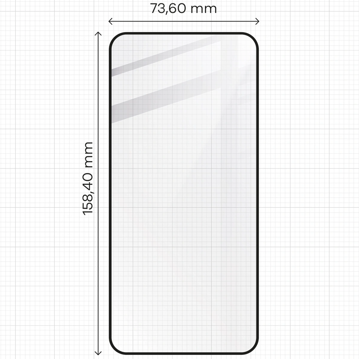 Ochranné sklo Bizon Glass Edge 2 Samsung Galaxy S24 FE 5G black