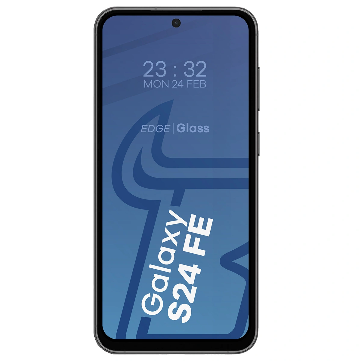 Ochranné sklo Bizon Glass Edge 2 Samsung Galaxy S24 FE 5G black