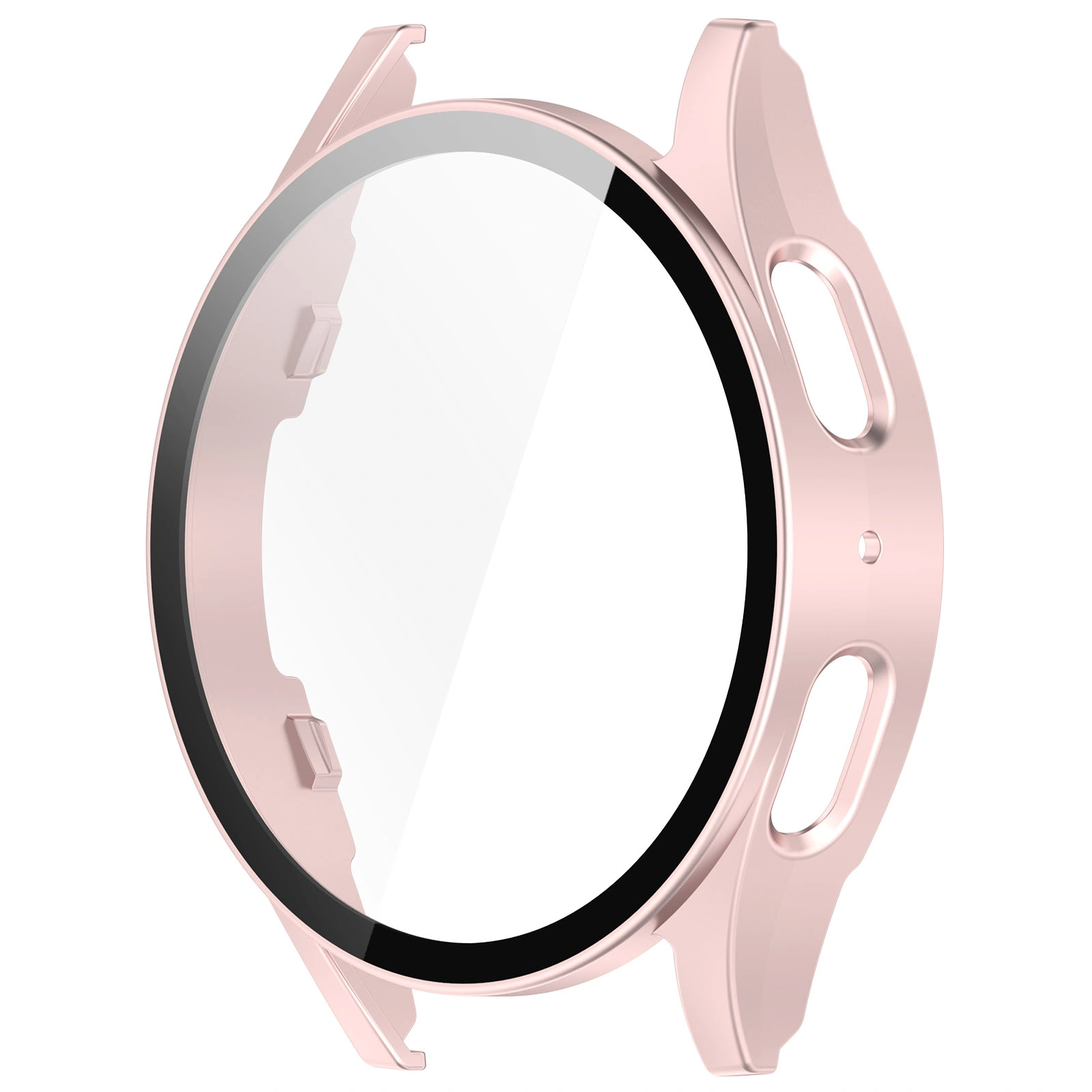 Kryt Bizon Case+Glass Watch Samsung Galaxy Watch 7 40 mm satin pink