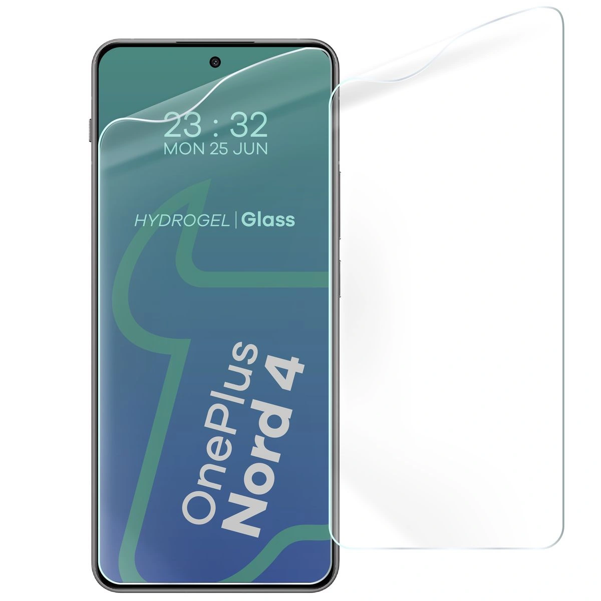 Ochranné sklo Bizon Glass Hydrogel Front OnePlus Nord 4 [2 PACK]