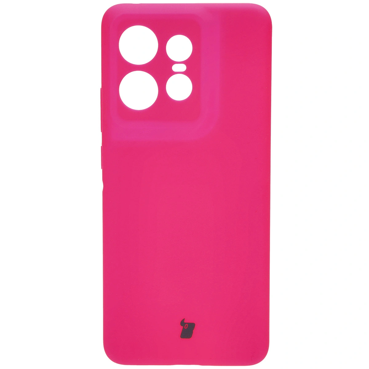 Kryt Bizon Soft Case Motorola Edge 50 Pro neon pink