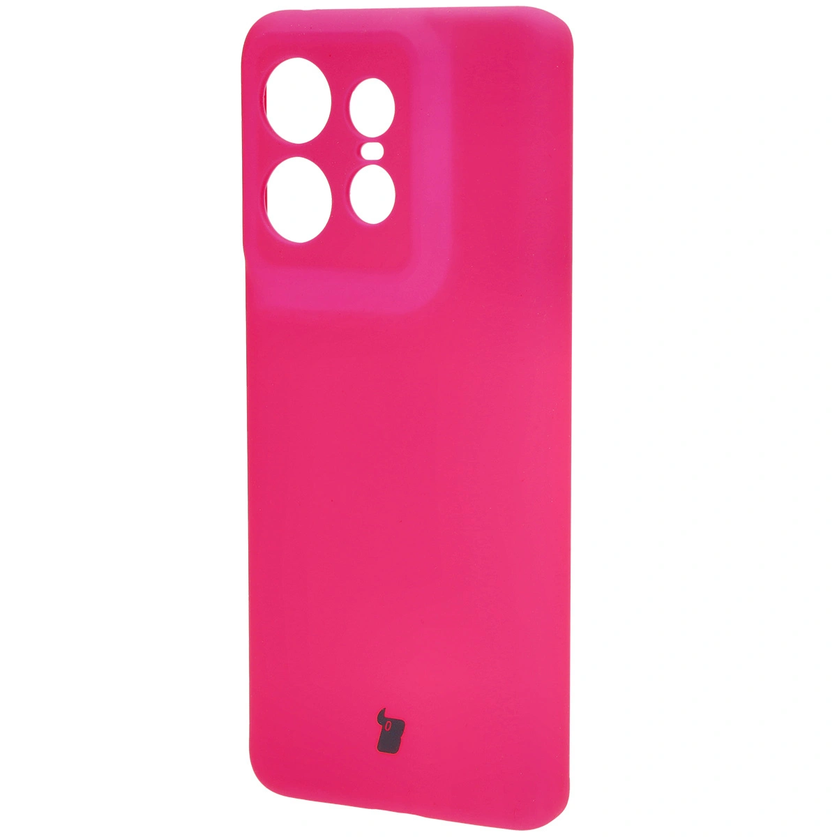 Kryt Bizon Soft Case Motorola Edge 50 Pro neon pink