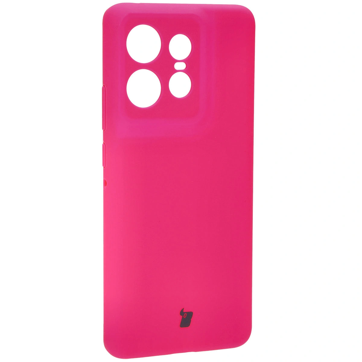 Kryt Bizon Soft Case Motorola Edge 50 Pro neon pink