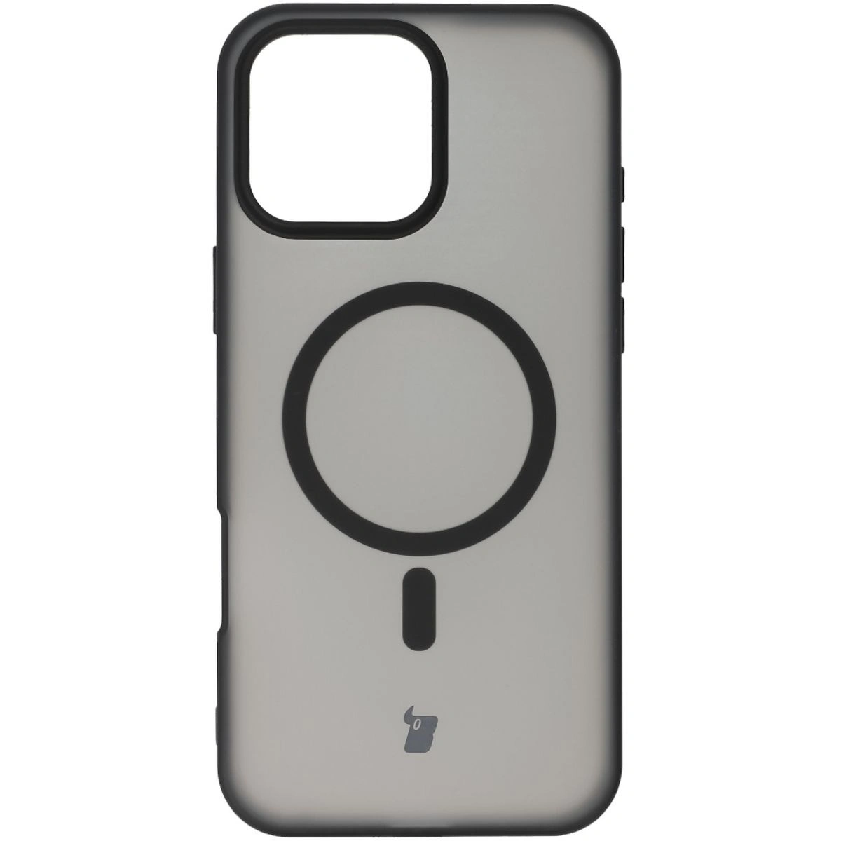 Kryt Bizon Case MatteO Apple iPhone 16 Pro Max transparent with black frame